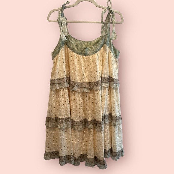 Anthropologie Forever That Girl Effie Eyelet Mini Dress - Picture 4 of 8